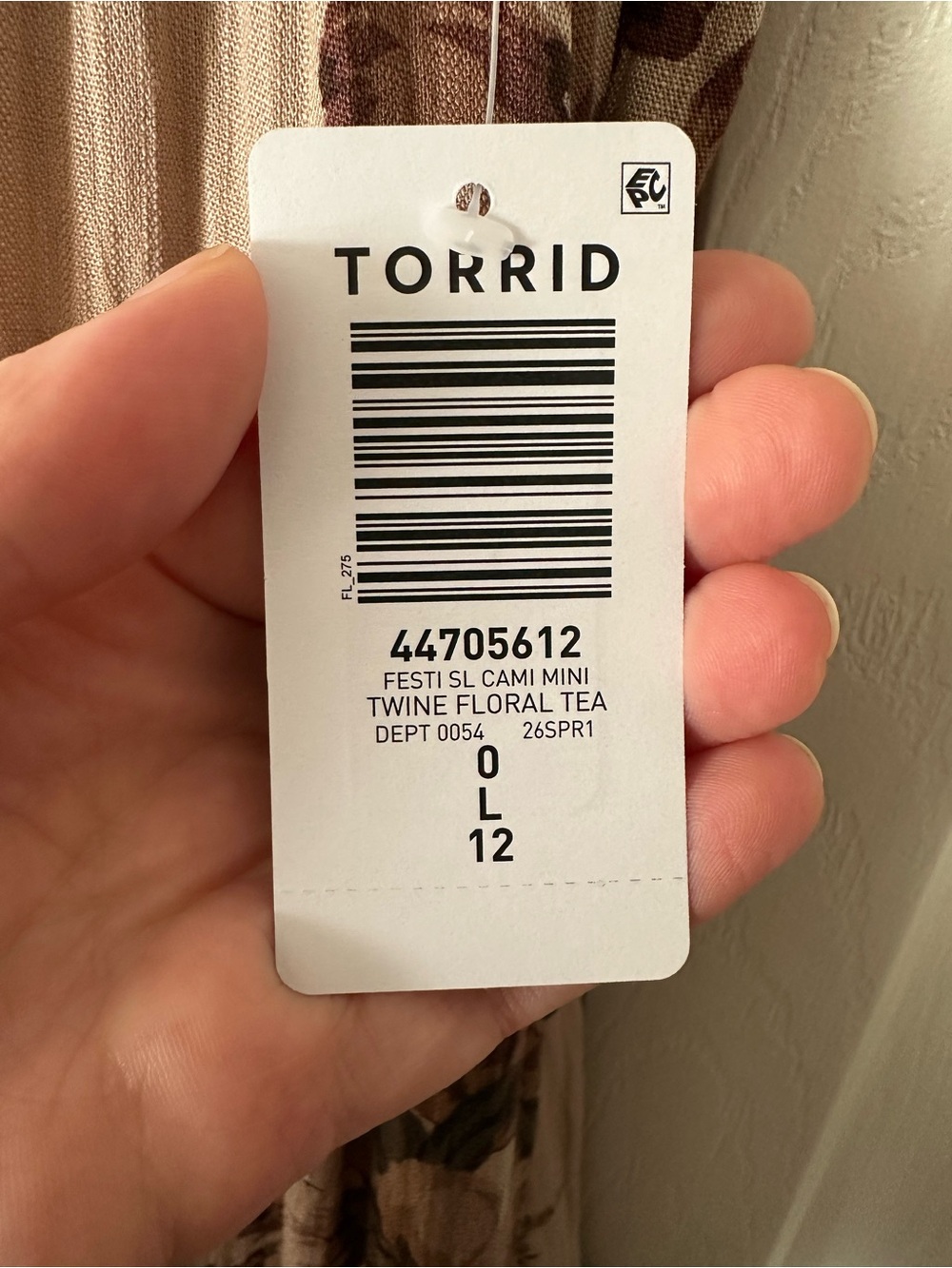 Torrid Festi Dusty Rose Floral Lace-Trim Slip Dress - Picture 5 of 8